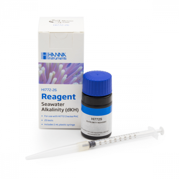 Hanna HI-772-26 Alkalinity (dKH) Seawater/Marine Reagents