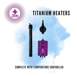 Wavereef Aquarium Titanium Heater 500W (Inc Controller)